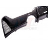F32 F33 F36 DIFFUSEUR LOOK CARBONE DOUBLE SORTIE POUR PARE CHOCS MTECHNIC BMW SERIE 4