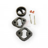 E36 COMPACT KIT DE FIXATION DE SILENCIEUX ARRIERE