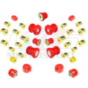 KIT SILENT-BLOCS COMPLET 80-90 SHORES 036051B F20 F21 F22 F23 F30 F31 F34 F32 F33 F36