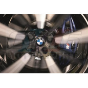 EMBLEME DE ROUE FIXE TYPE ROLLS ROYCE BMW ORIGINE 36122455269