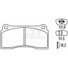 F87 M2 CS 4 PISTONS  PLAQUETTES AR DS2500 FERODO RACING FCP1281H