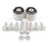 E46 E83 KIT  SILENT-BLOCS ANCRAGE DE CAISSE BRAS LONGITUDINAL BMW ORIGINE 33326760386 33326760389 33326760668 33326770786