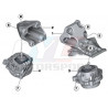 22116854251 SUPPORT MOTEUR GAUCHE BMW ORIGINE N13 BMW F20-21 F30-31