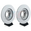 345X24MM PAIRE DE DISQUE AR ALLEGE BMW ORIGINE M SPORT 34206898719 34206797605
