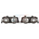 E34-E32 PHARES ANGEL EYES CHROME