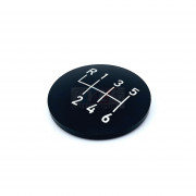 PASTILLE 6 VITESSES RONDES ALUMINIUM USINEE GRAVEE LASER