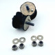 CYL6-kit silent-blocs support de boite bmw