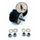 CYL6-kit silent-blocs support de boite bmw