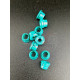 10x PASSE FIL VERT D 9,1MM 51711932996 BMW E87 E30 E46 E90 E34 E60 E24 X3 51711929329