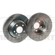 324X20mm Paire de disques ar pour bmw X5 (E53) 4.4I N62  4.6IS  4.8IS 34216756849