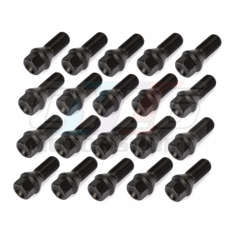 20x Boulon de roue M14x1,25 mm 23 mm pour BMW MINI 36136890324 36136774896 36136781151