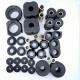 KIT SILENT BLOCS COMPLET E21 BMW SERIE 3 NOIR VHC 90 SHORES
