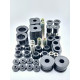 KIT SILENT BLOCS COMPLET E21 BMW SERIE 3 NOIR VHC 90 SHORES