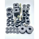 KIT SILENT BLOCS COMPLET E21 BMW SERIE 3 NOIR VHC 90 SHORES