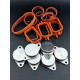 KIT BOUCHON CLAPET ADMISSION 6x33MM AVEC JOINT 330d 530d 325d 525d 535d 635d 730d X3 3.0d X5 X6 BMW