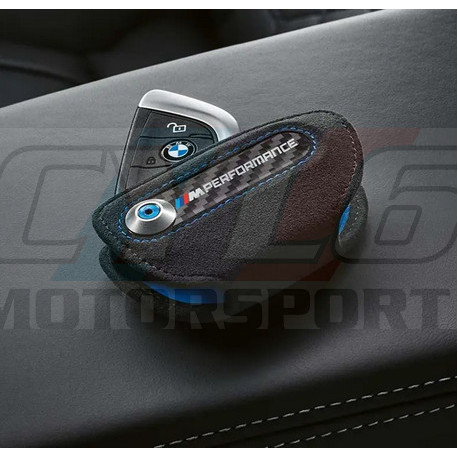 Etui Alcantara porte-clés M Performance bmw origine