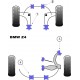 Z4-E85-KIT SILENT BLOCS POWERFLEX