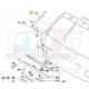 Rotule de verin de hayon de coffre M8 bmw origine 41218186446 41218120964 41217188349