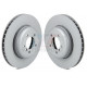 348X30mm Paire de disques sur bol alu avant ZIMMERMANN pour bmw E60 E61 E63 E64