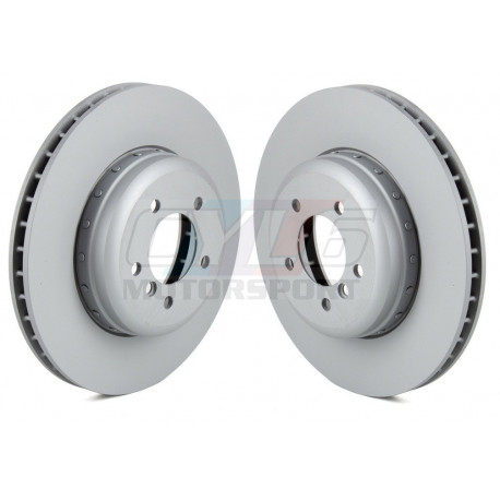 348X30mm Paire de disques avant ZIMMERMANN pour bmw E60 E61 E63 E64