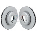348X30mm Paire de disques sur bol alu avant ZIMMERMANN pour bmw E60 E61 E63 E64