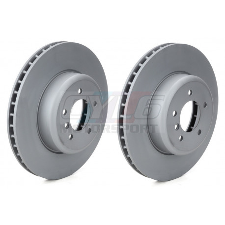 348X30mm Paire de disques monobloc avant ZIMMERMANN pour bmw E60 E61 E63 E64