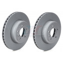 348X30mm Paire de disques monobloc avant ZIMMERMANN pour bmw E60 E61 E63 E64