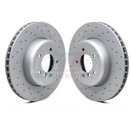 348X30mm Paire de disques monobloc Sport avant ZIMMERMANN pour bmw E60 E61 E63 E64