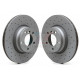 330x24mm Paire de disques avant ZIMMERMANN SPORT pour BMW F22 F23 F30 F31 F34 F32 F33 F36