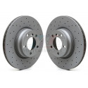 330x24mm Paire de disques avant ZIMMERMANN SPORT pour BMW F22 F23 F30 F31 F34 F32 F33 F36