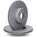 330x24mm Paire de disques avant ZIMMERMANN monobloc sport pour BMW G30 G31 X3 G01 X4 G04 G4 G4 G29