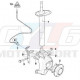 KIT ROULEMENT AVANT POUR BMW E60 E61 E63 E64 FAG 31226765601 31226760177