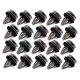 25x Clips de Panneau de Porte avec Bague D'étanchéité pour BMW E34 E36 E38 E39 E46 M3 M5 Z3 X5 51418224781