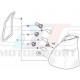 Douille d`ampoule d`origine 21W P21W BMW ORIGINE E65 E66 X3 E83 X5 E53 X5 E70 63218386804
