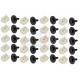 20x vis TS5X20 SW8 D22 C-clip TS5 07147311312 07149213164