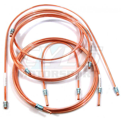 E39 KIT DURITE CUIVRE FREINAGE pour BMW 5 PIECES AV AR