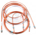 E39 BERLINE KIT DURITE CUIVRE FREINAGE pour BMW 5 PIECES AV AR
