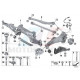 Kit roulement moyeu arriere pour BMW F40 F44 F45 F46 X1 X2 MINI 33416858086 33416859547 33406887548