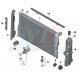 Tubulure fixation de radiateur BMW origine 17117548104