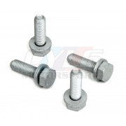 E46 Z4 PACK 4 VIS OREILLE DE TRIANGLE SIX PANS AVEC RONDELLE M10x35-Z1-10.9 31351092196 31101095140 33306760652