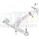 E46 XD XI E34 IX PAIRE DE SILENT-BLOCS DE TRIANGLE BMW ORIGINE 31129063163