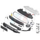 Ecran pare-chocs avant Noir brillant PDC pour MINI COOPER S F55 F56 F57 51117379434 51117337791