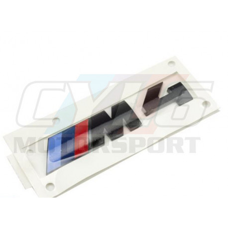 M4 Embleme logo de coffre noir F82 F83 BMW ORIGINE 51148068579