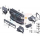 F10 F11 Conduit d'air avec commande de volets pour BMW 51747200787 51748049681