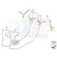 Durite flexible de frein arriere exterieur 265mm pour bmw 34306762837 34306768851 34306789431 34306792253