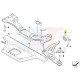 E46 KIT OREILLE SILENT-BLOCS RENFORCE POLYURETHANE BMW 31126757623 31126777850 31126783376