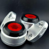 E46 KIT OREILLE SILENT-BLOCS RENFORCE POLYURETHANE BMW 31126757623 31126777850 31126783376