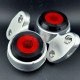 E46 KIT OREILLE SILENT-BLOCS RENFORCE POLYURETHANE BMW 31126757623 31126777850 31126783376