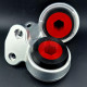 E46 KIT OREILLE SILENT-BLOCS RENFORCE POLYURETHANE BMW 31126757623 31126777850 31126783376