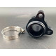 Pipe d'eau de raccord de durite usiné pour BMW N52 N54 N55 N20 11537541992 11537544638